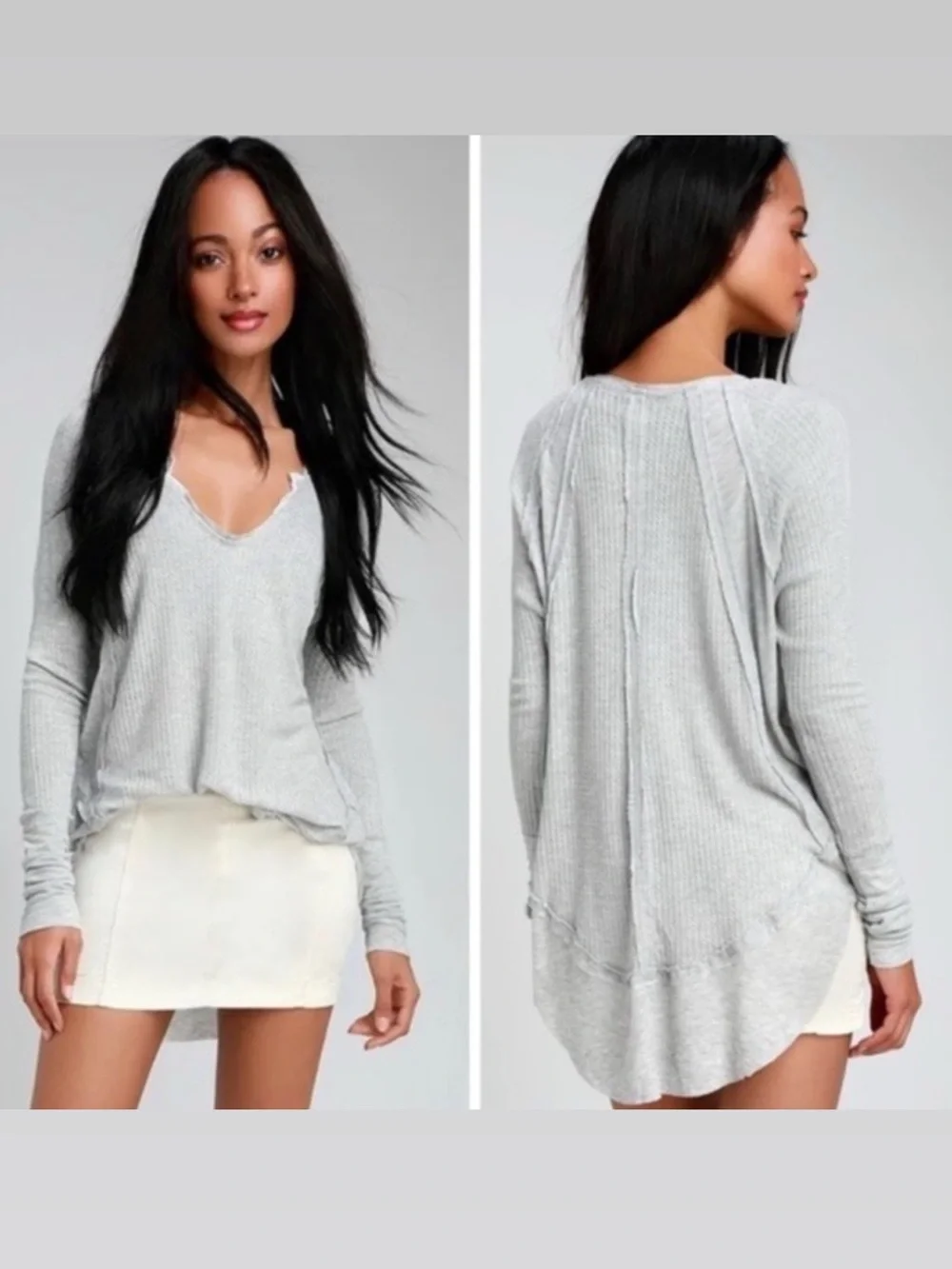 Free People We The Free Catalina V-Neck Thermal